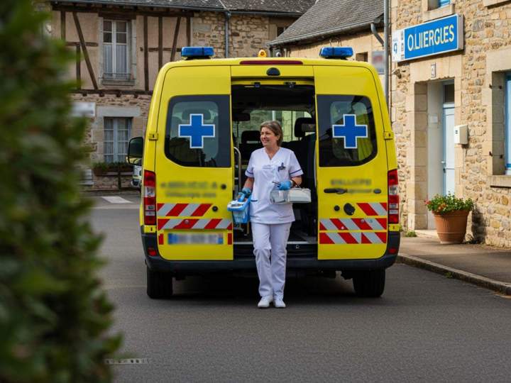 Taxi pour transport médical Olliergues